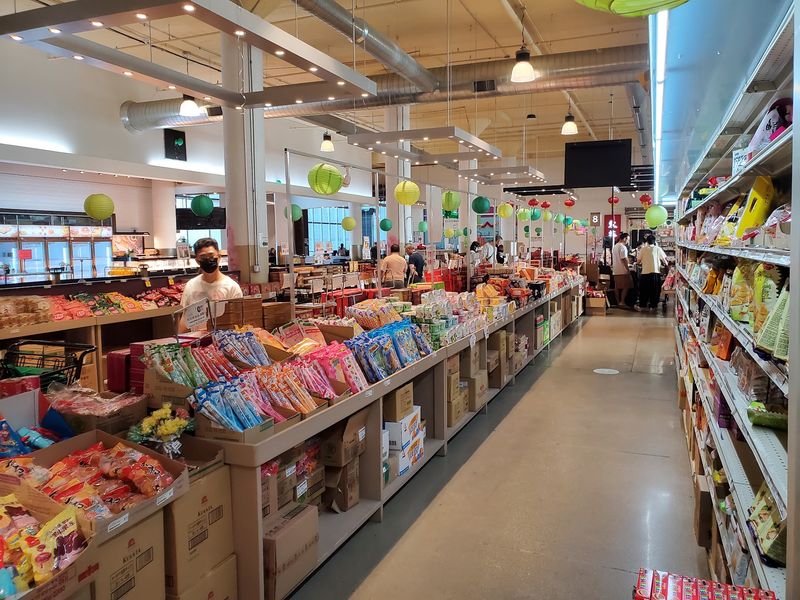 Many Aisles Of Snacks, Candy, And Chips