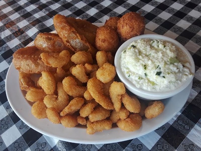Shrimp, Oysters, And Clam Strips For Coastal Cravings