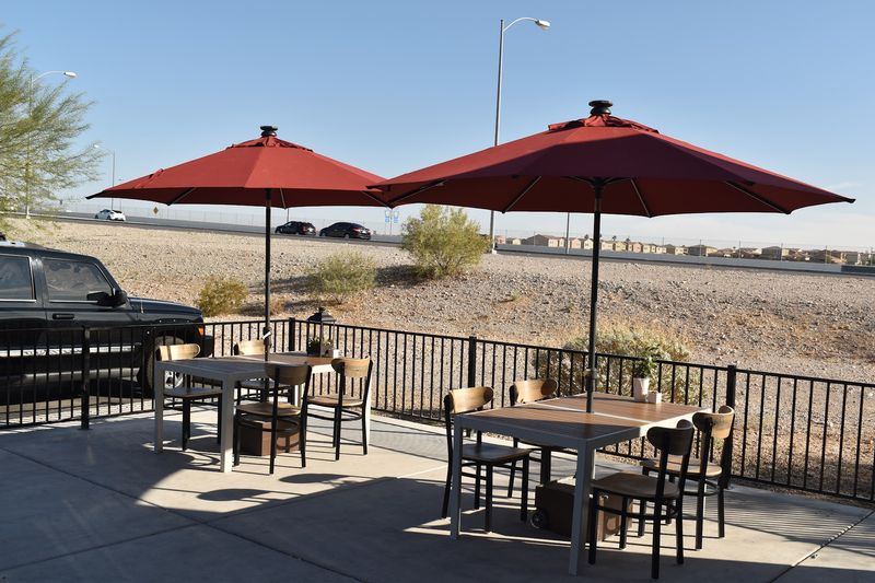Patio Seats For Mild Desert Mornings