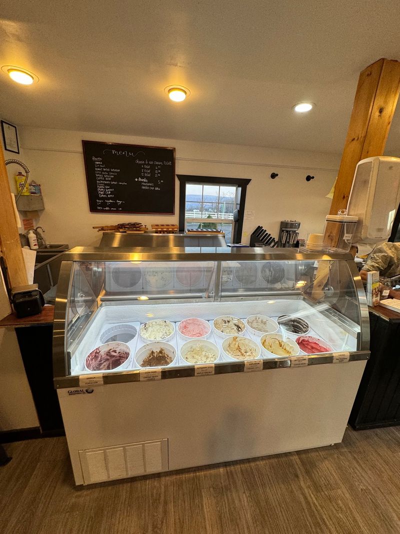 Twelve Flavors Waiting In The Dipping Case