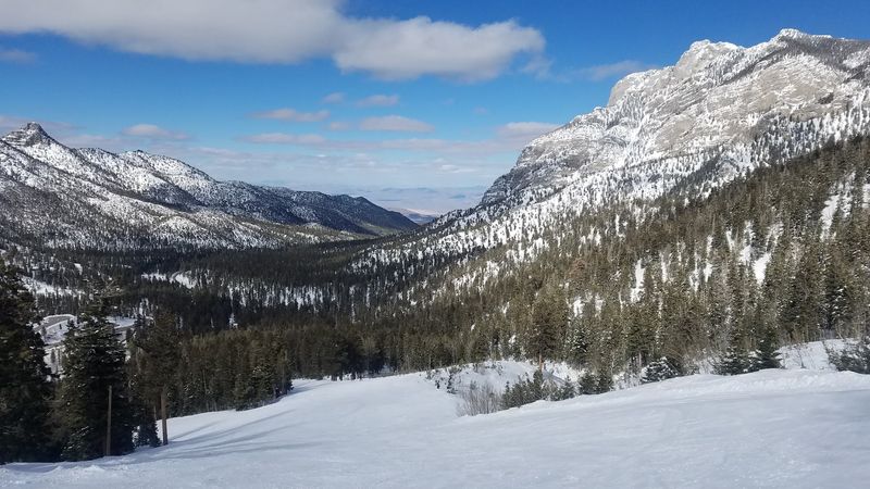 Extending The Drive Toward Lee Canyon
