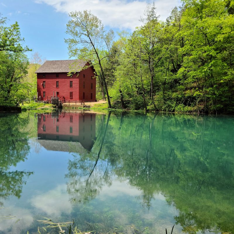 Old Mills Still Standing By The Water