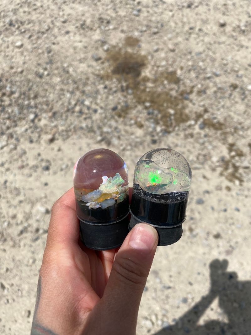 Finding More Than Just Opal In The Piles