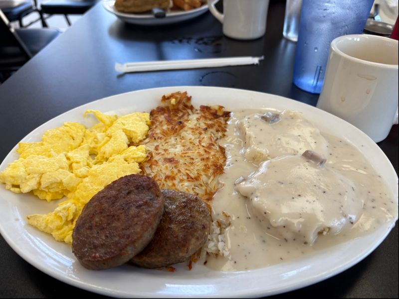 Biscuits And Gravy Built For A Long Workday