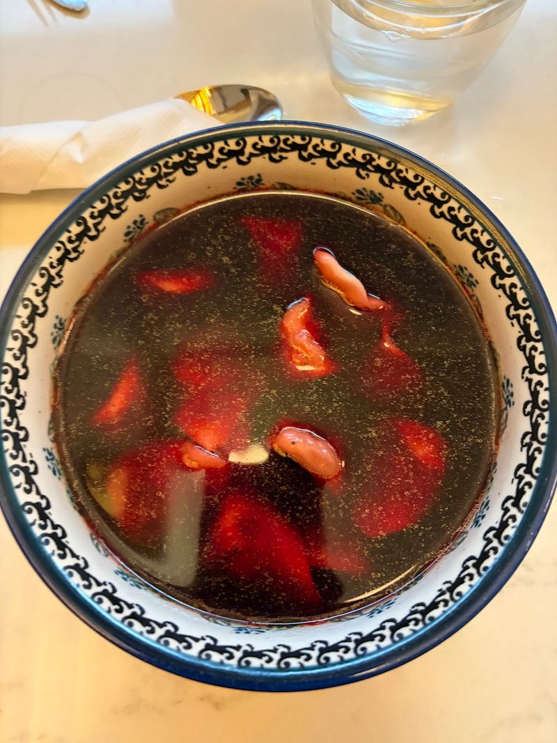 Red Borscht Worth Ordering Before Anything Else