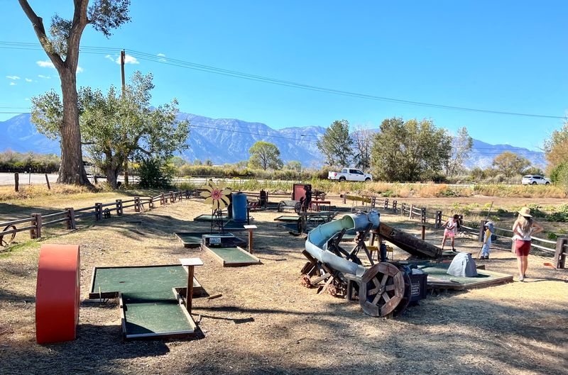 Mini Golf, Hay Slides, And Roping Practice