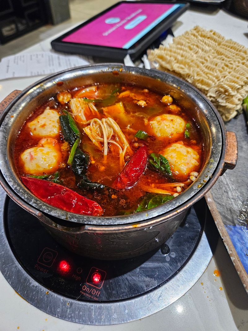 Bubbling Hot Pot Broths