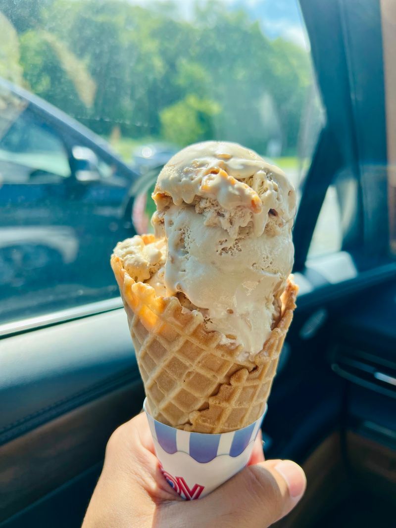Waffle Cones Baked Right There