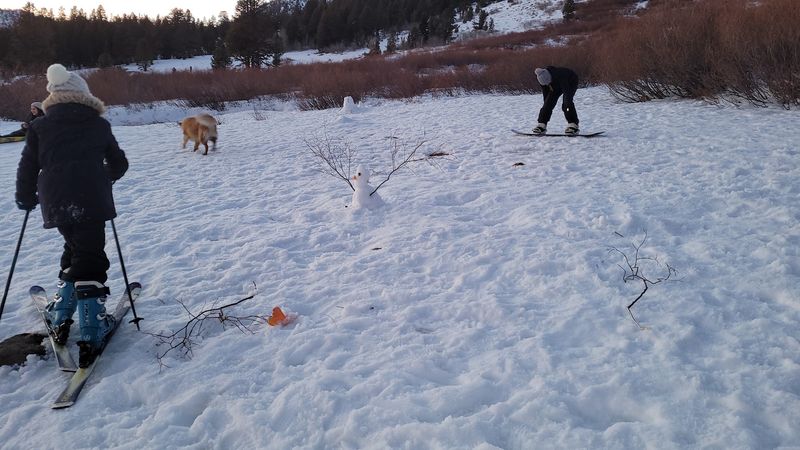 Bikes, Hooves And Snowshoes Share The Route