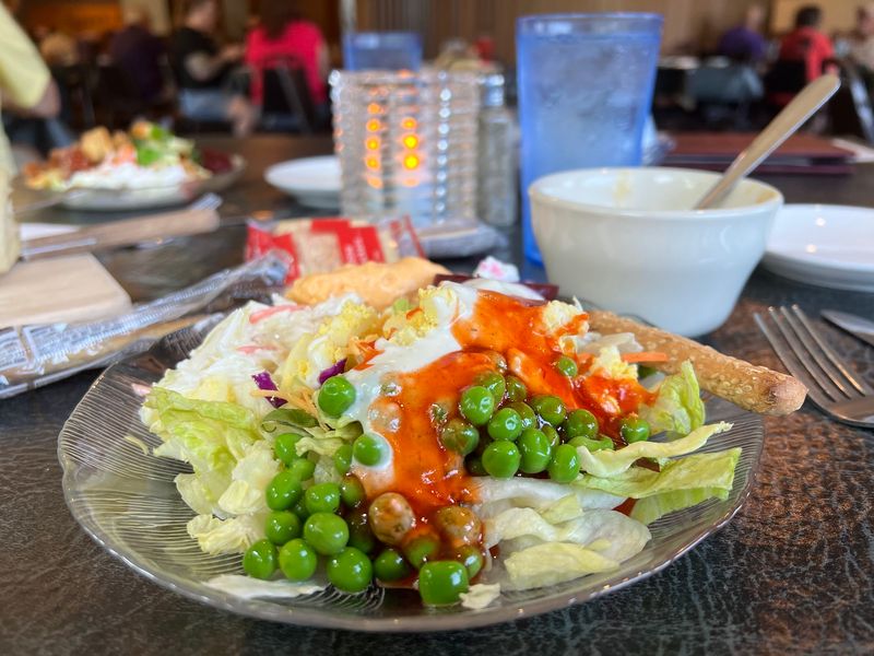 Soup And Salad Bar Included With Every Dinner