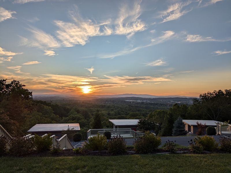 Sunset Lawn And Tower