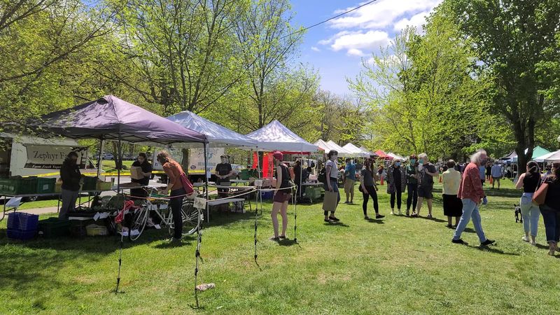 A Park Setting That Feels Like A Weekly Festival