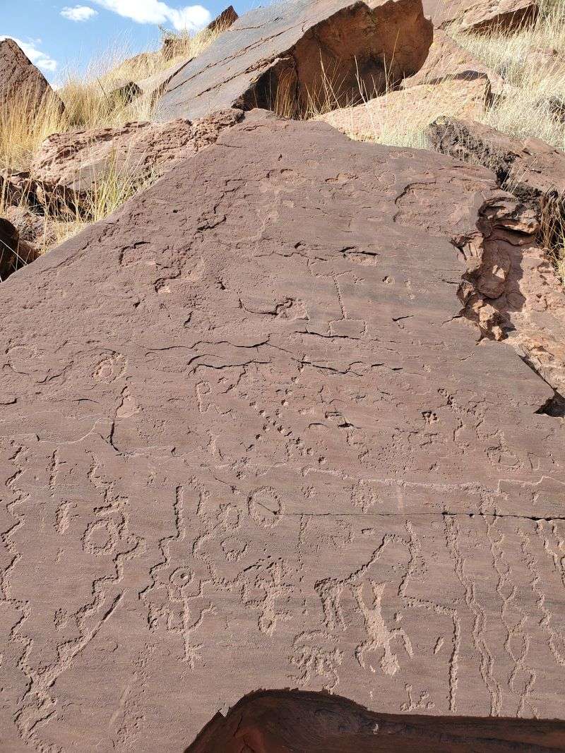 Two Trails To Ancient Carvings