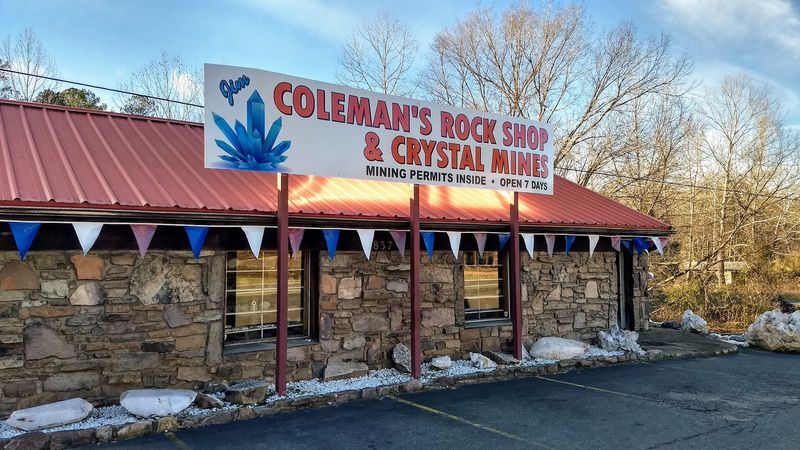 Jim Coleman Crystal Mines & Rock Shop, Jessieville, Arkansas