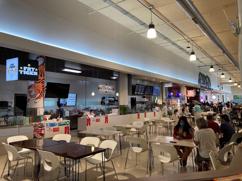 A Food Court Built For Long Afternoons
