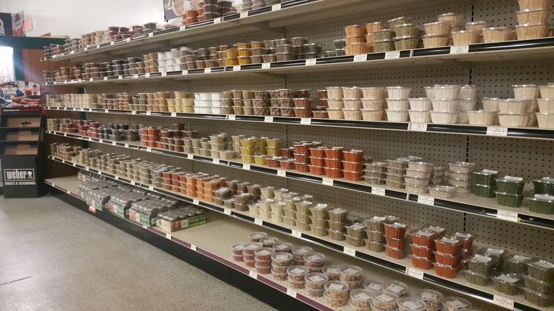 Spices, Grains, And Bins That Beg For A Big Bag