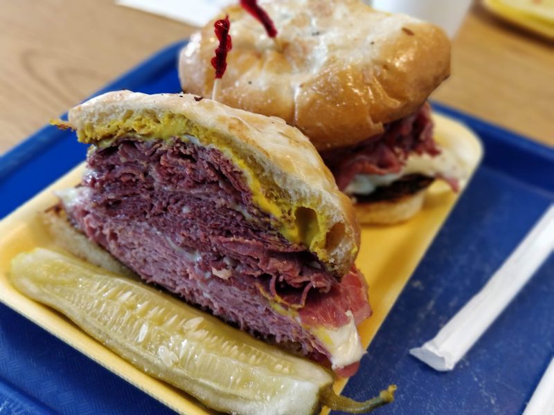 Big Louie's Piles A Full Pound Of Corned Beef Onto One Roll