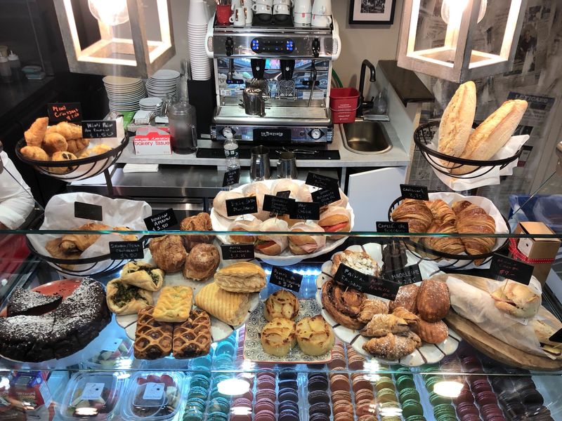 Pain Au Chocolat With Dark Chocolate Ribbons