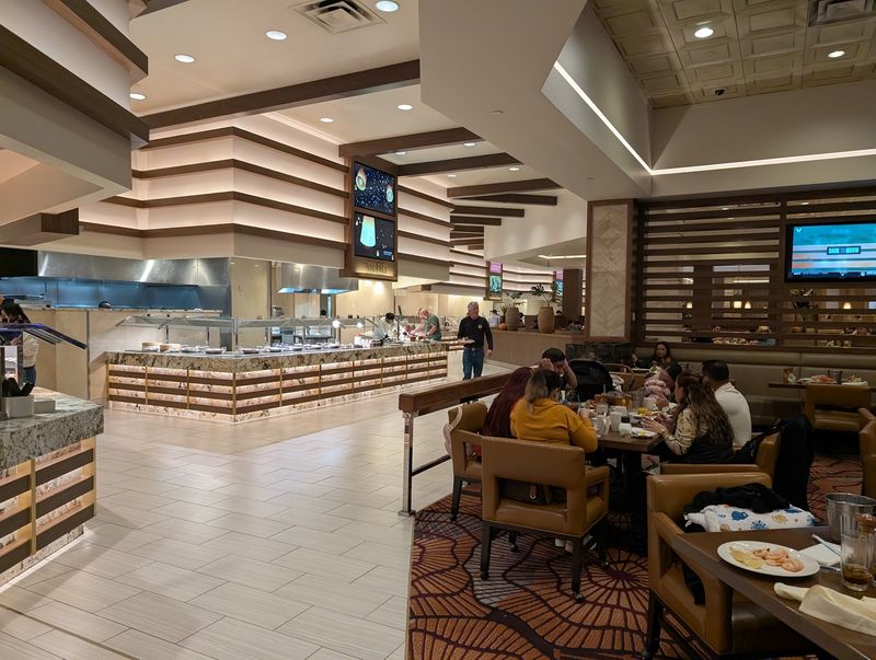 Mongolian Grill And Noodle Stations Cooked In Front Of You