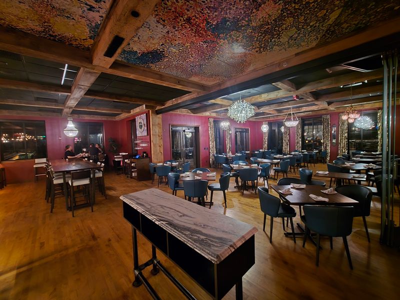 The Dining Room Feels Warm, Not Fussy