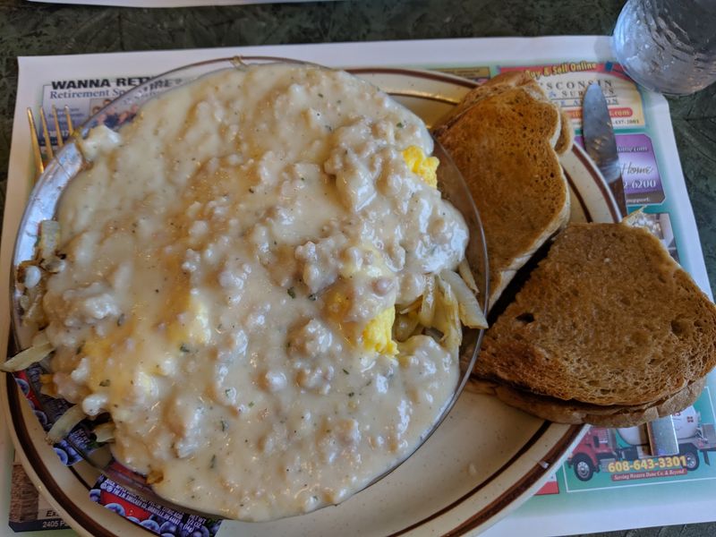 A Full Breakfast Menu Served Throughout The Day