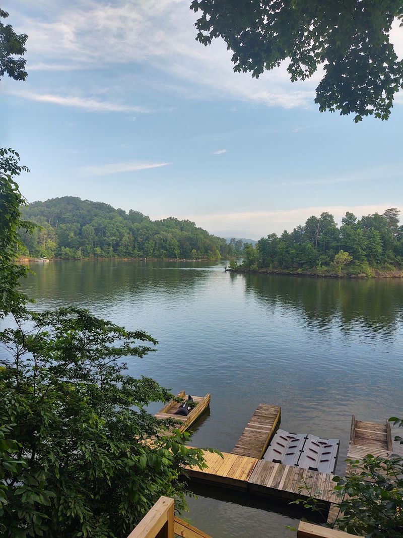 A Lake Born From A River