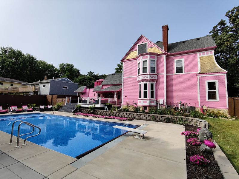 Outdoor Pool Days And Hot Tub Nights