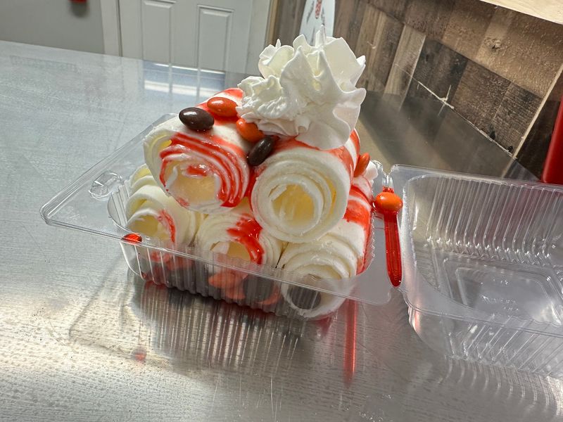 Rolled Ice Cream As An Unexpected Dessert Option
