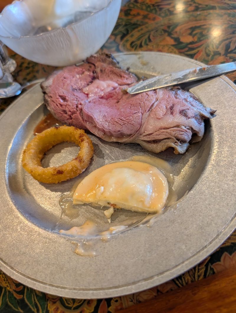 Prime Rib Carved To Order At The Meat Station