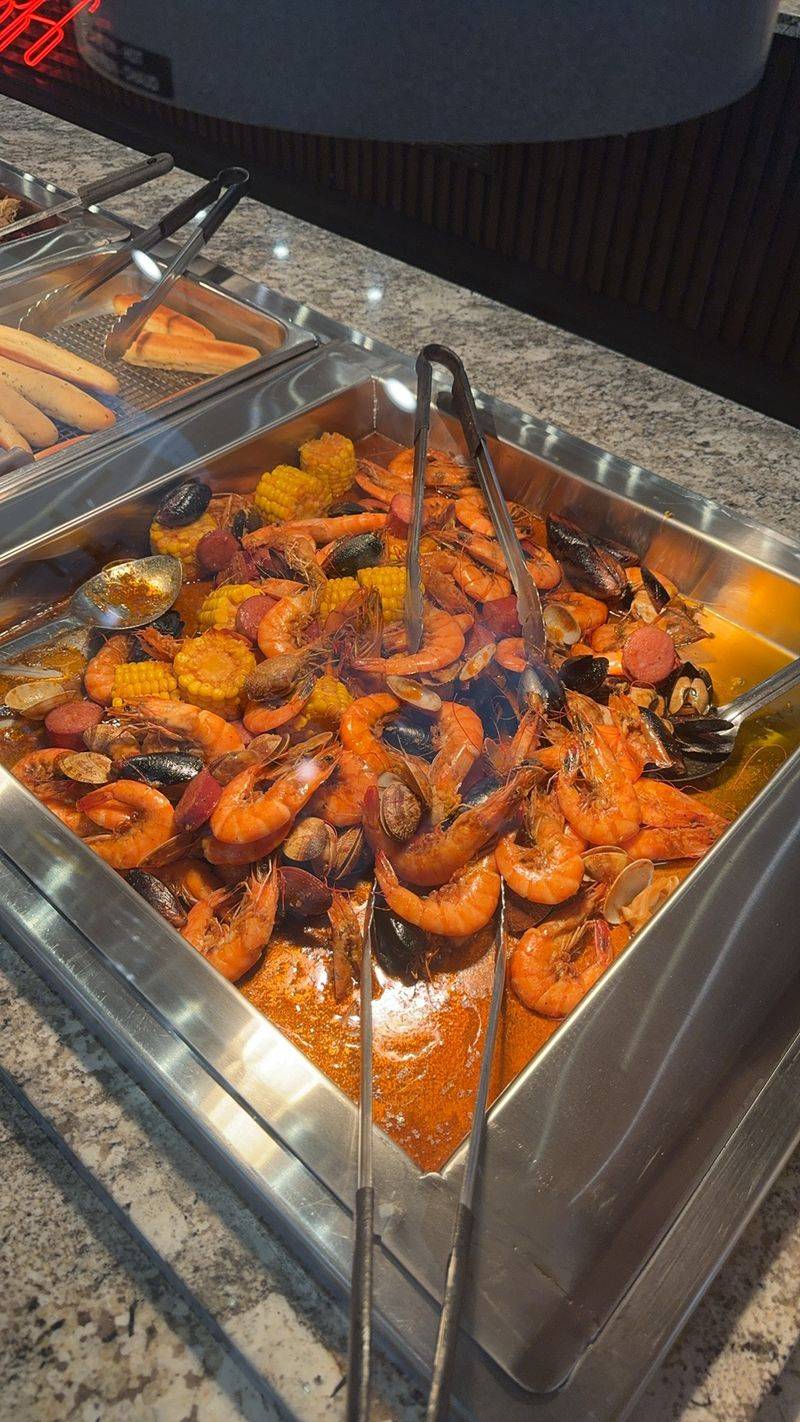 Jumbo Shrimp And Mussels Round Out The Seafood Line