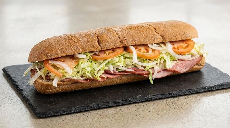 You Can Customize Your Giant Sub With All Your Favorite Toppings