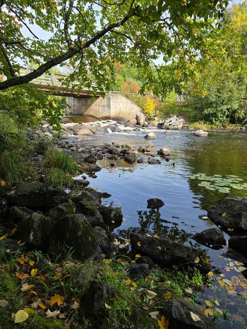 Autumn Colors Frame The Water Beautifully