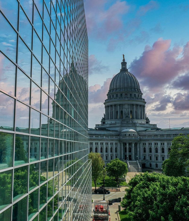 The Wisconsin State Capitol And Its Stunning Dome