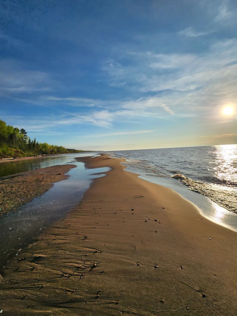 Where The River Meets Lake Superior
