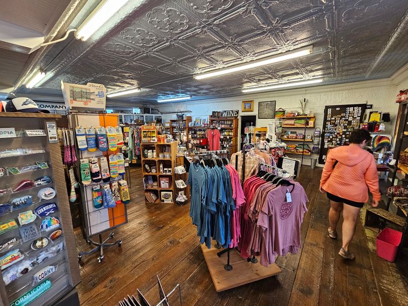 Local Artwork And Handmade Goods Fill The Shelves