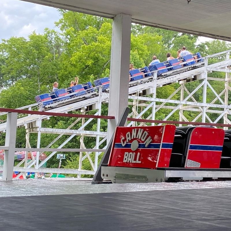 The Cannon Ball Keeps Classic Coaster Thrills Alive