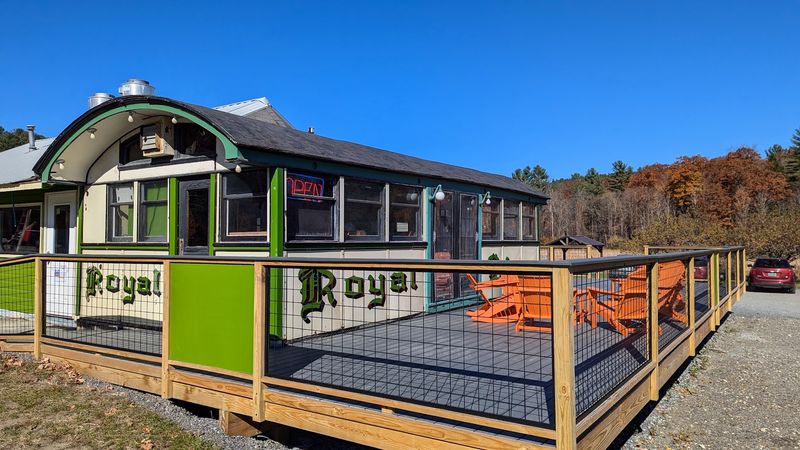 A Vintage Railroad Car Setting