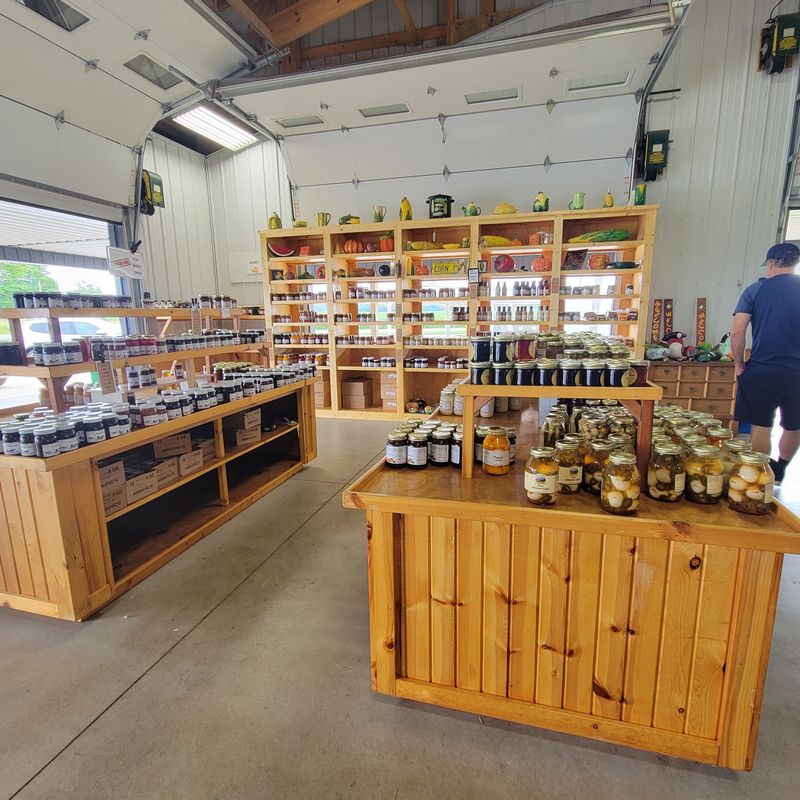 Jams, Jellies, Salsas And Shelves Full Of Jars