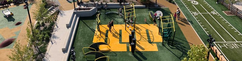 Full-Size Football Field For Big Energy
