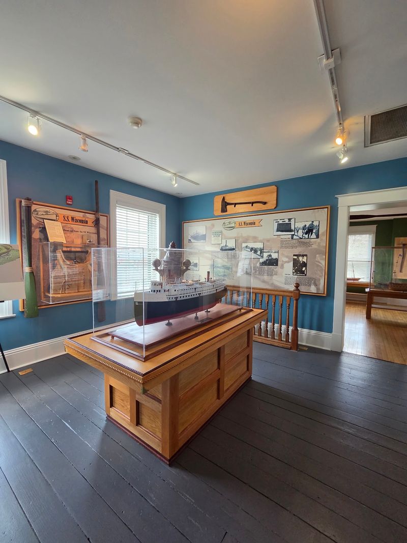 Shipwreck Tales And Model Ships Fill The Upper Level