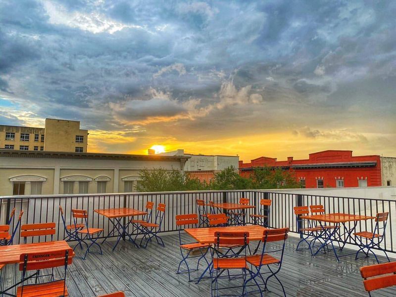 Seating Options, From Communal Tables To The Rooftop