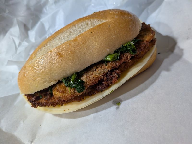 Chicken Cutlet With Broccoli Rabe And Sharp Provolone