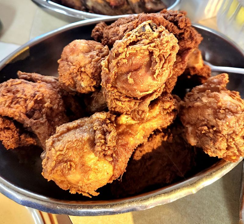 Fried Chicken Cooked The Old-School Way