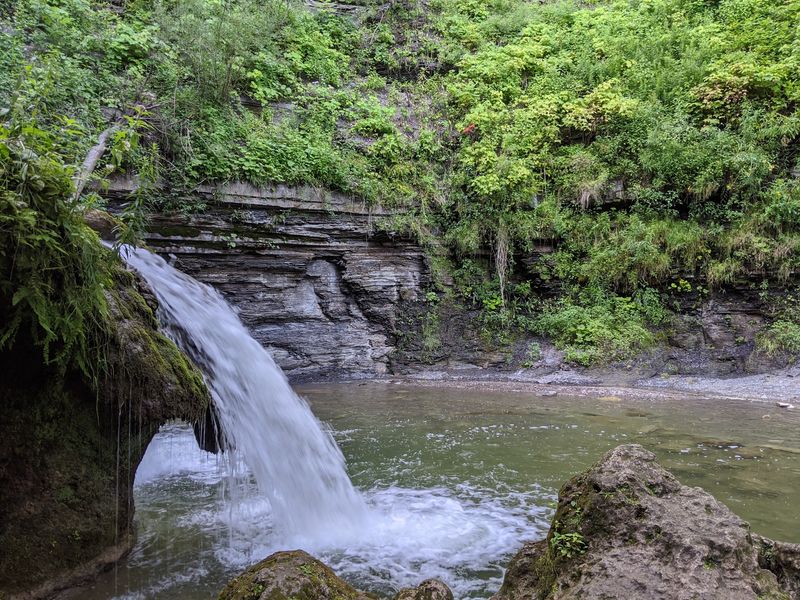 Historic Mill Remnants Along The Creek