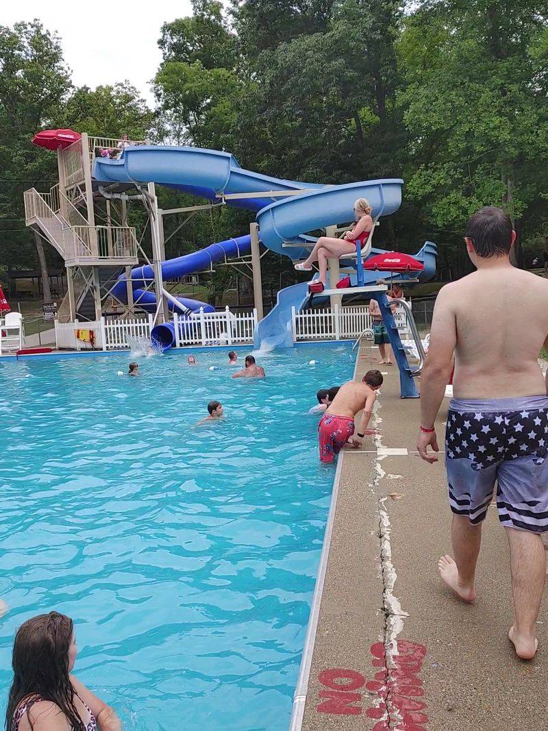 Multiple Water Slides For Thrill-Seekers