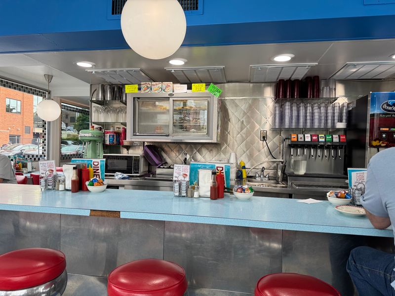 Counter Seats With Front-Row Griddle Views