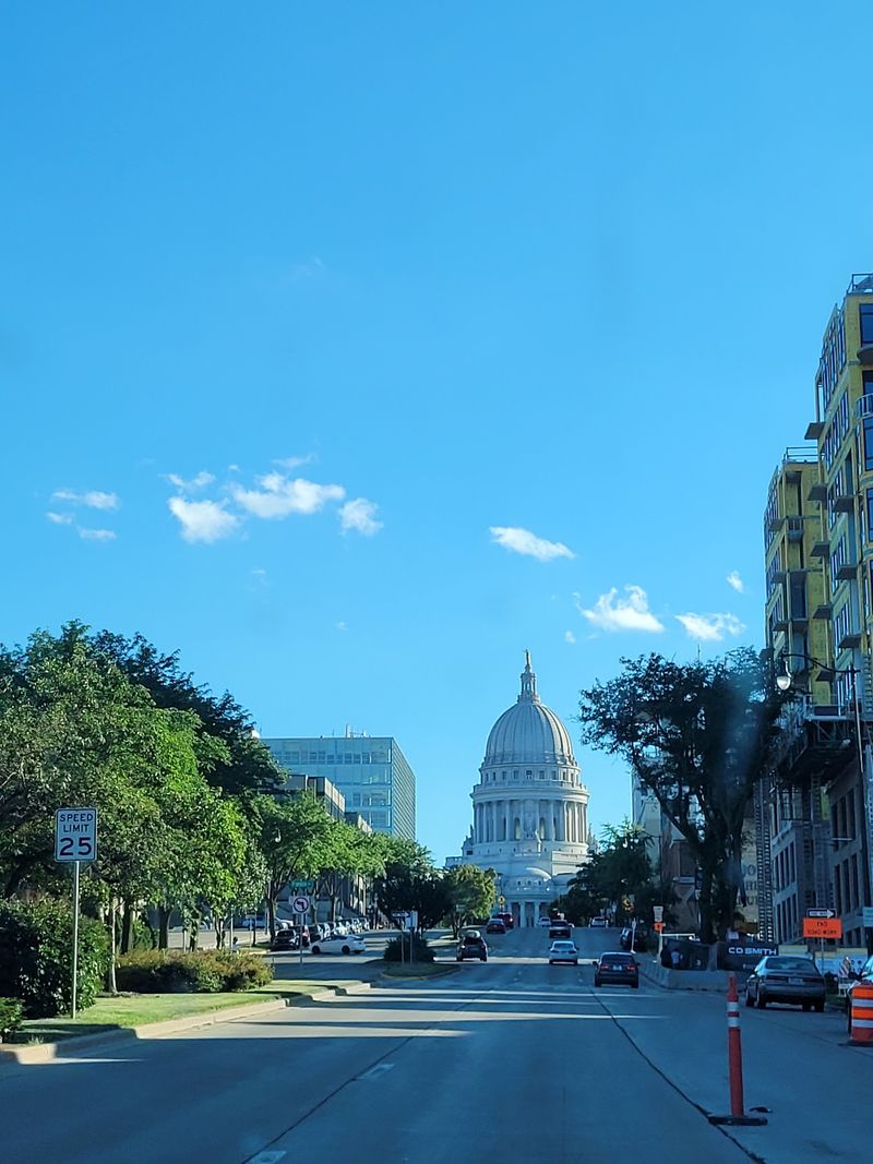 State Street And The Capitol Square Scene