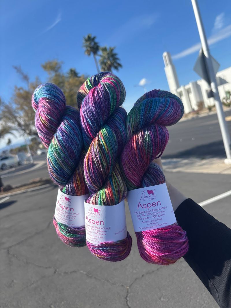 Locally Dyed Yarns With A Nevada Story