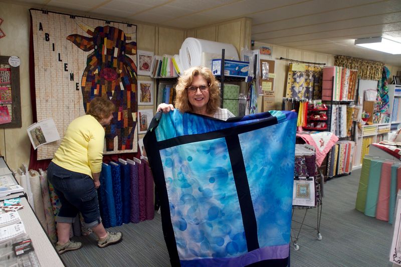 A Wall Of Batiks And Other Specialty Collections