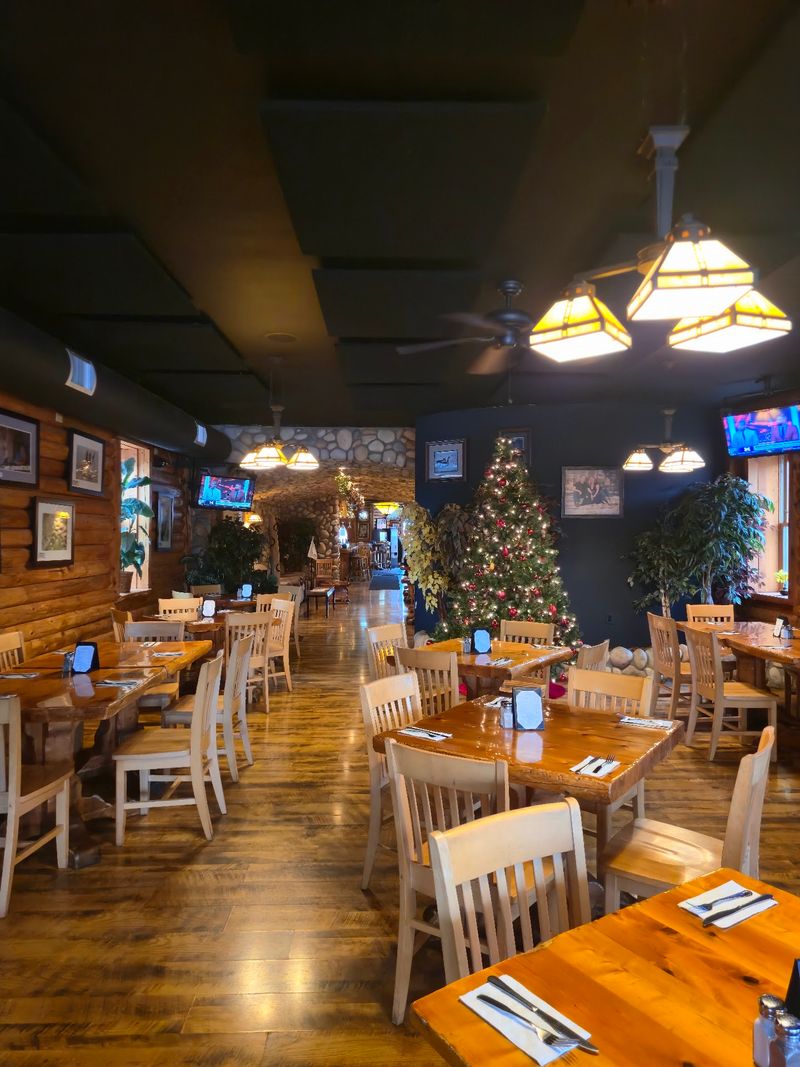A Log Cabin Feel That Sets The Mood Before The Menu Arrives